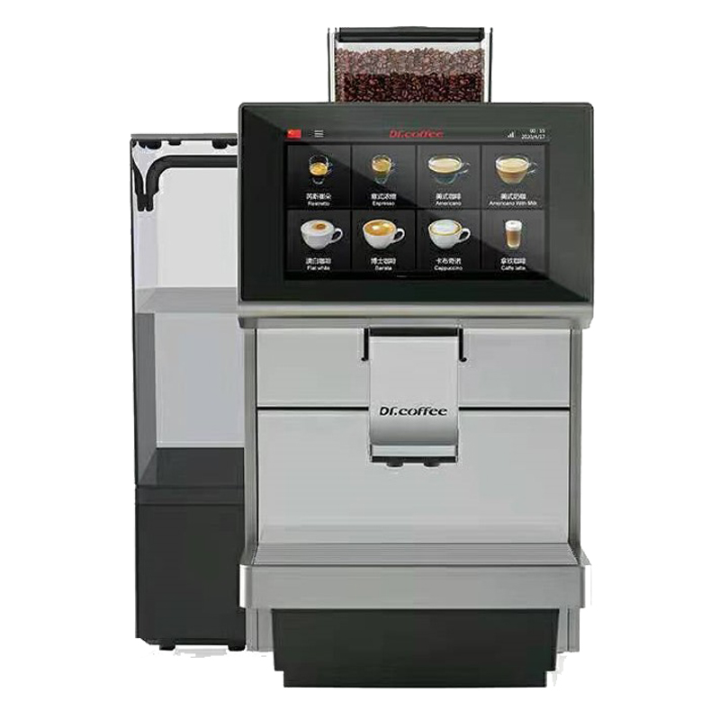 一款適宜辦公室、酒店、餐廳、用餐區(qū)的商用全自動咖啡機：咖博士F12咖啡機